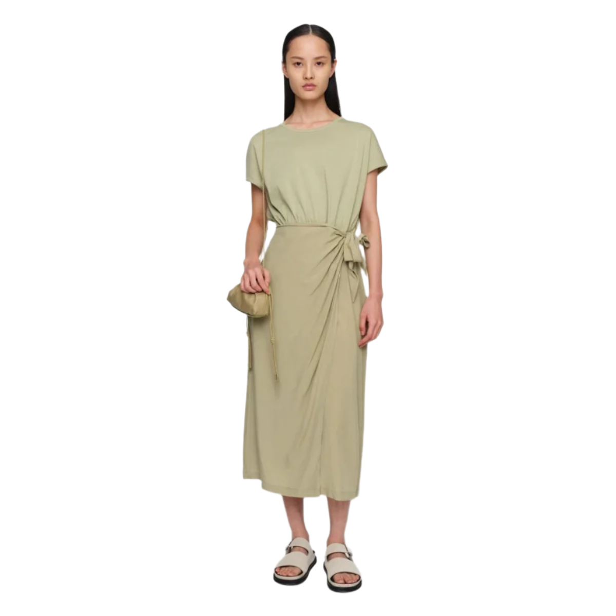 ladies clubbing dresses SELONE Mini Club for Women Party Dress for Women Lace Bandage Tank Top High Neck Solid Color Slim High Slit Up Vest Bodycon Dresses Halter Dresses for Night Out Night 10 years main image 1