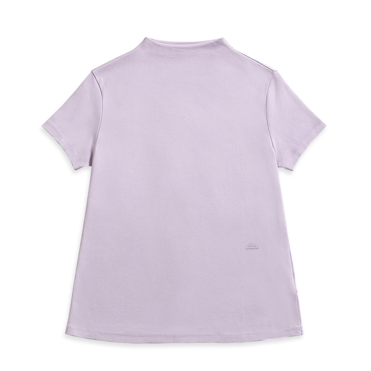 Mock Neck Tee Mistylilac