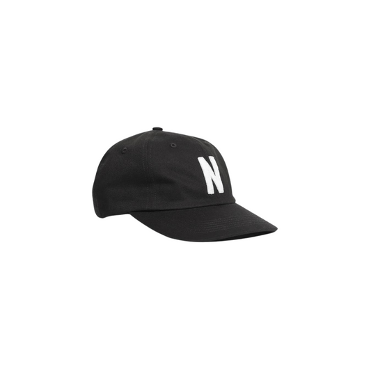 Black Felt N Twill Sports Cap