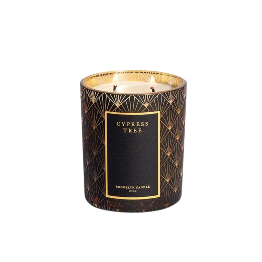 Cypress Tree Holiday Candle