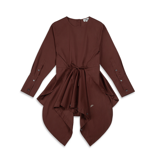 Upside Down Shirt Ruby Wine