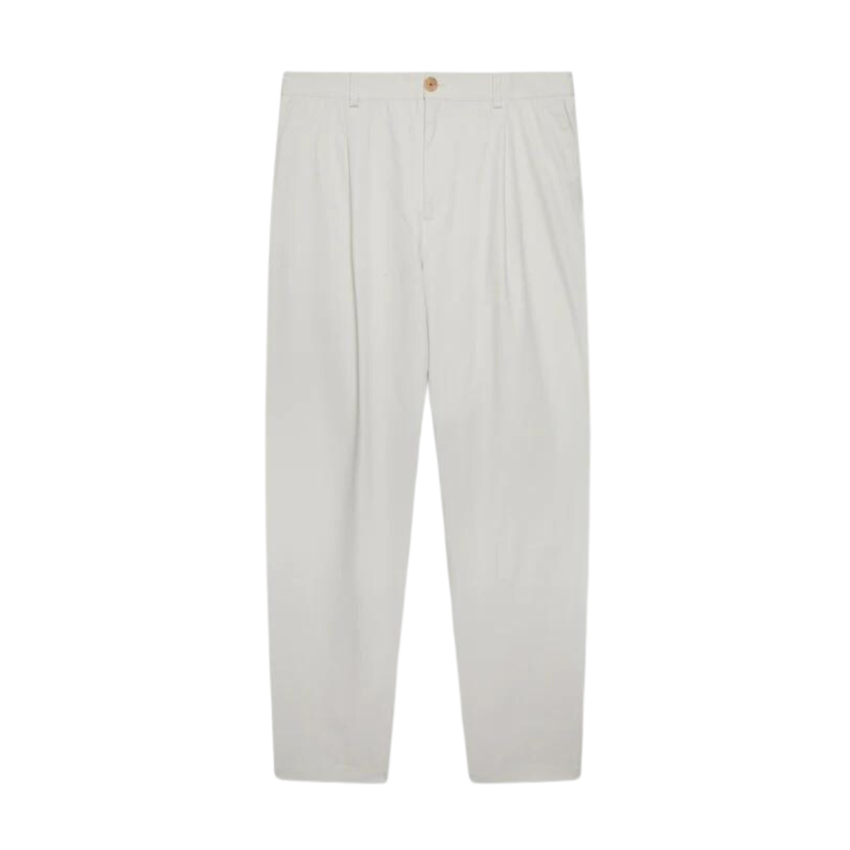 Wax London | pants for men - Milo Trouser Cotton Twill Off White | kapok