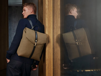 Eclipse Khaki Black Rucksack