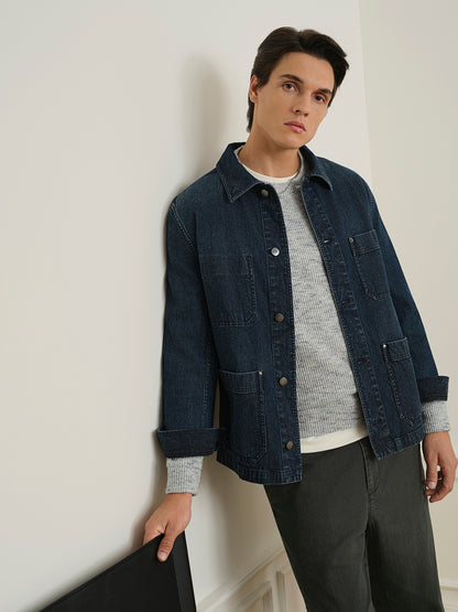 Remi Ripple Denim Jacket