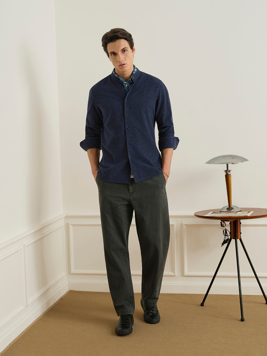 Aleks Heather Corduroy Shirt