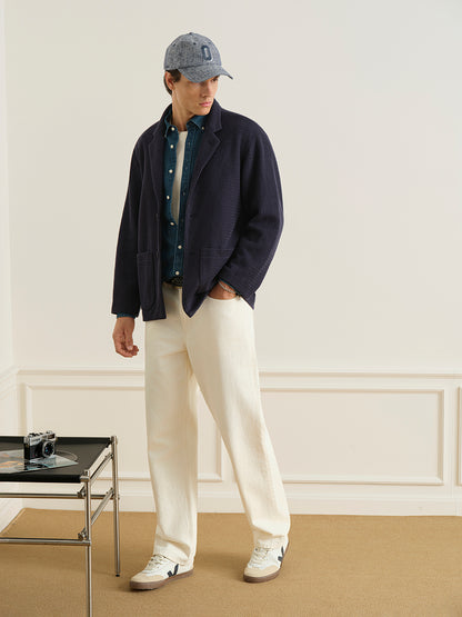 Murray Wavy Jacquard Blazer