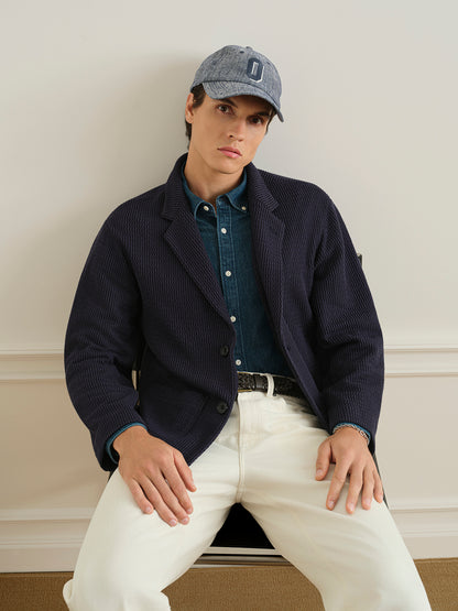 Murray Wavy Jacquard Blazer