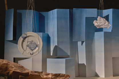 Balloon Multiple Dessert Plate + Box 23 cm