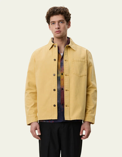Coloured Washed Denim Overshirt