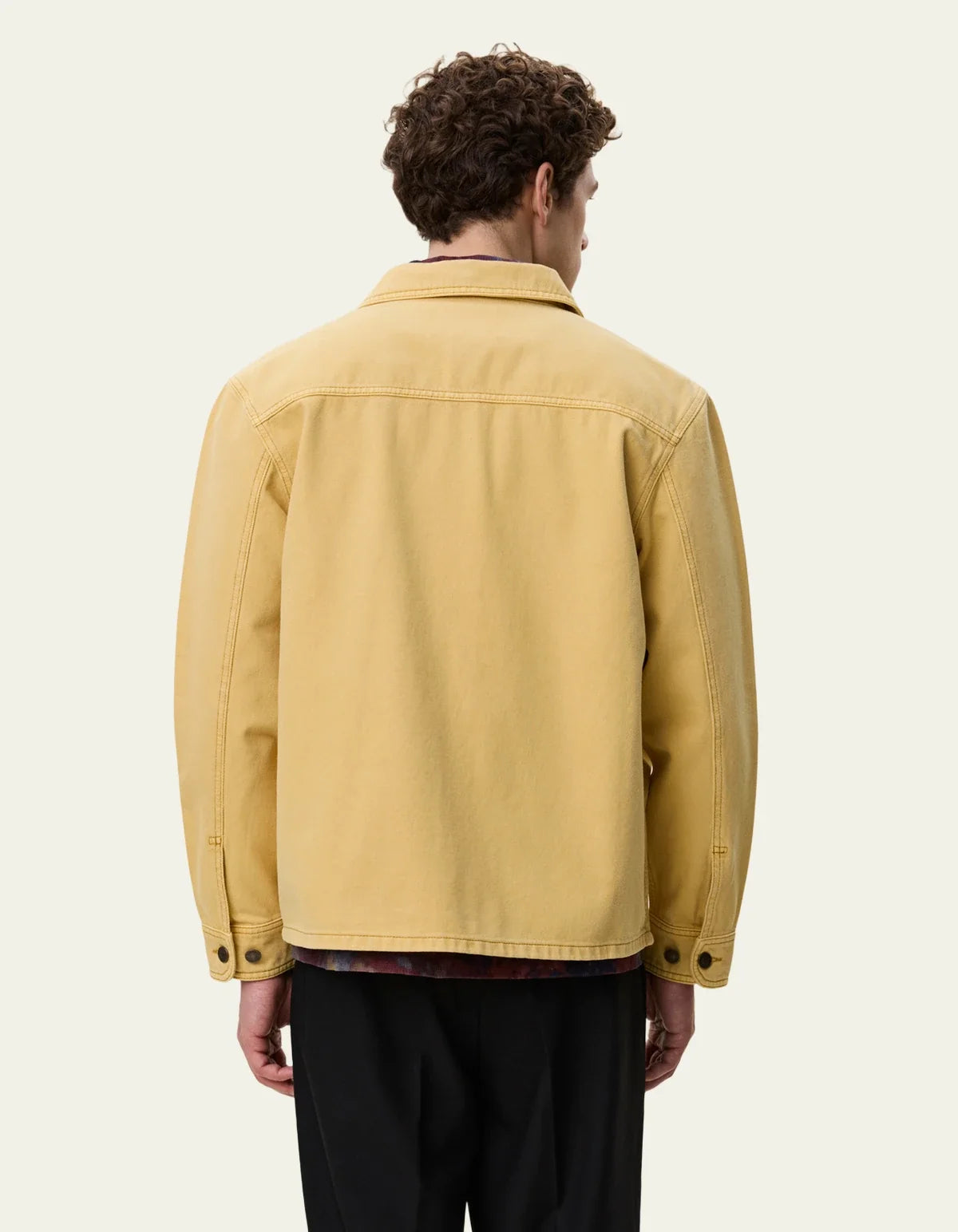 Coloured Washed Denim Overshirt