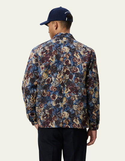 Flower Jacquard Overshirt