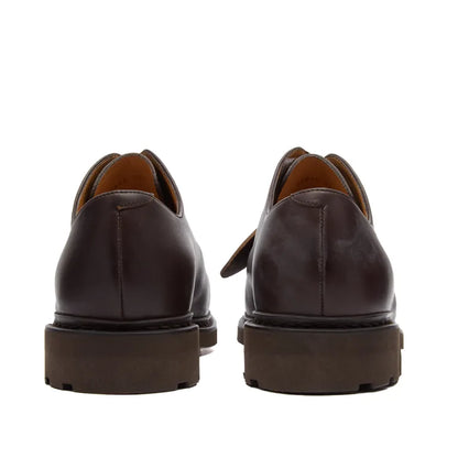 Arpenteur One-Cut Mens Leather Shoes Brown