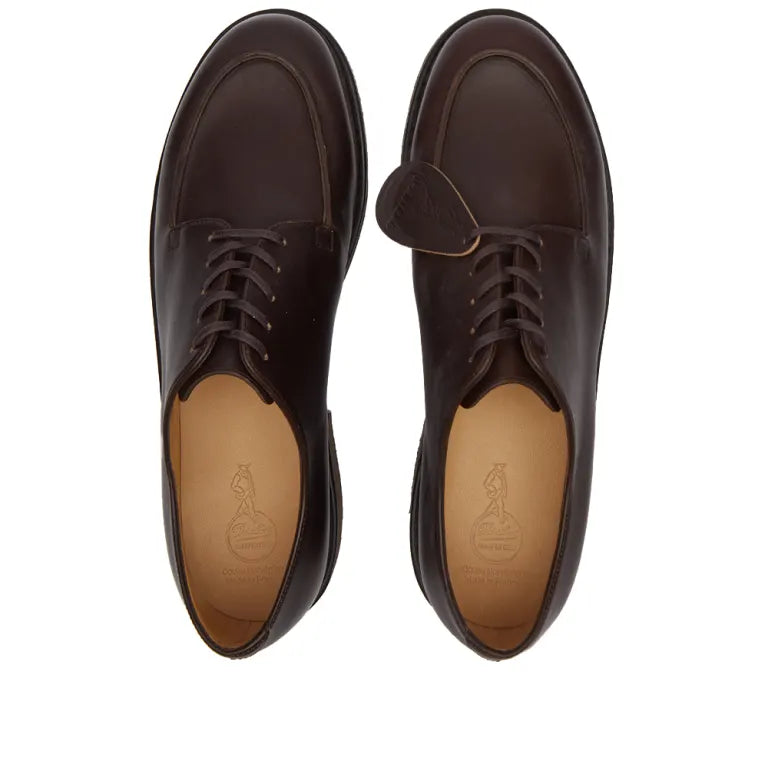 Arpenteur One-Cut Mens Leather Shoes Brown