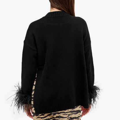 Agatha Wool Sweater in Black