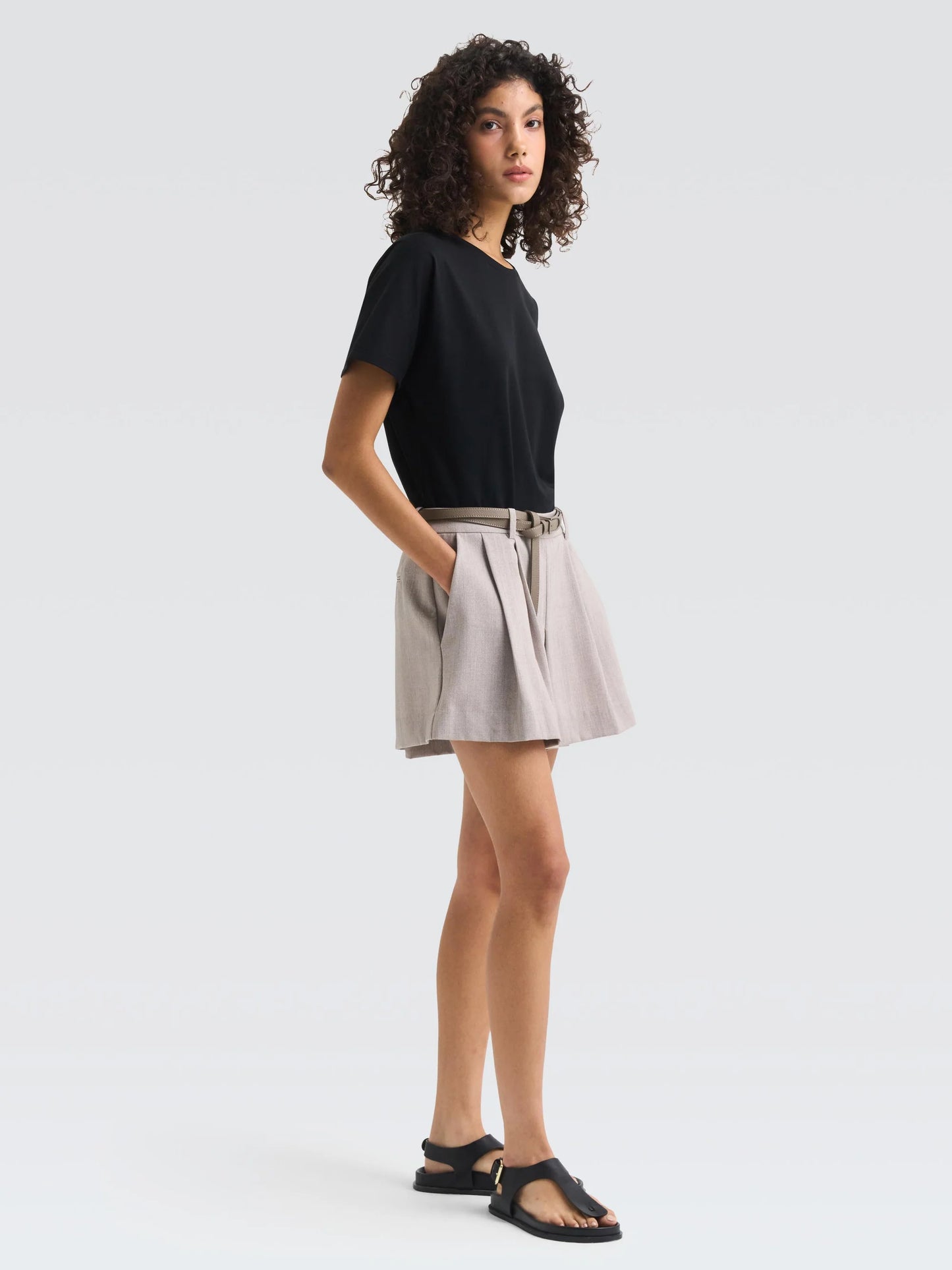 Summer Suiting "Charlotte" Shorts