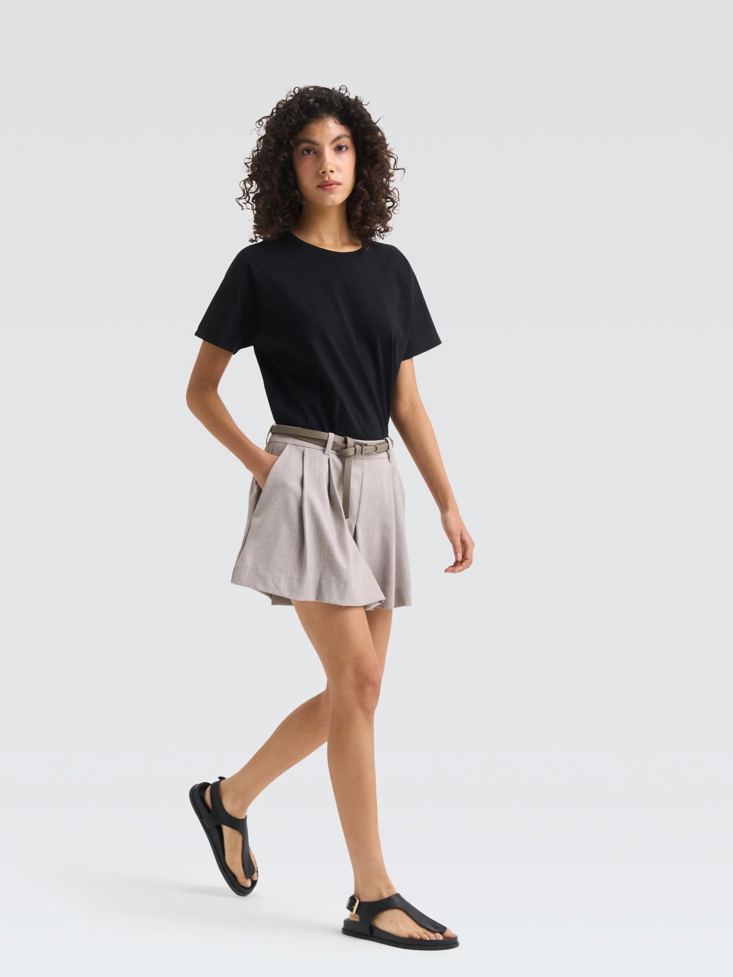 Summer Suiting "Charlotte" Shorts