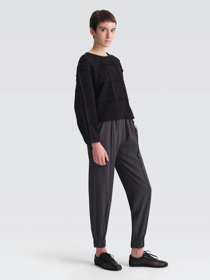 Ayumi Cotton Pique Long Sleeve T-Shirt