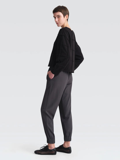 Ayumi Cotton Pique Long Sleeve T-Shirt