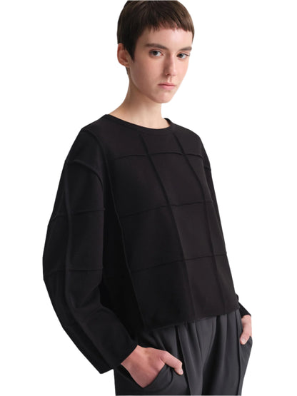 Ayumi Cotton Pique Long Sleeve T-Shirt