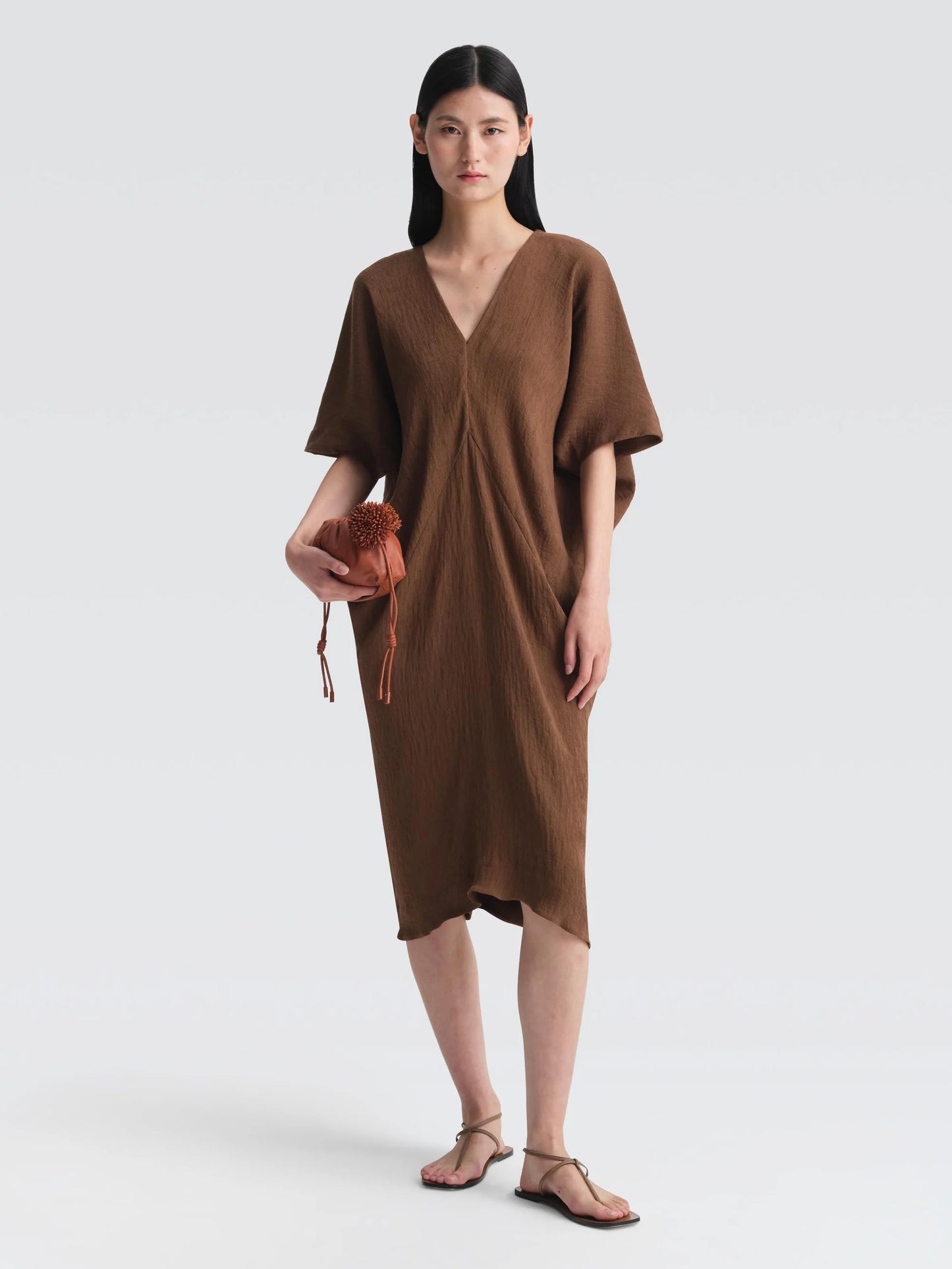 Crepe Plisse "Cammeray" Dress