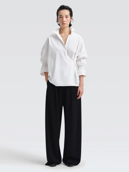 Seersucker "Lu" Shirt