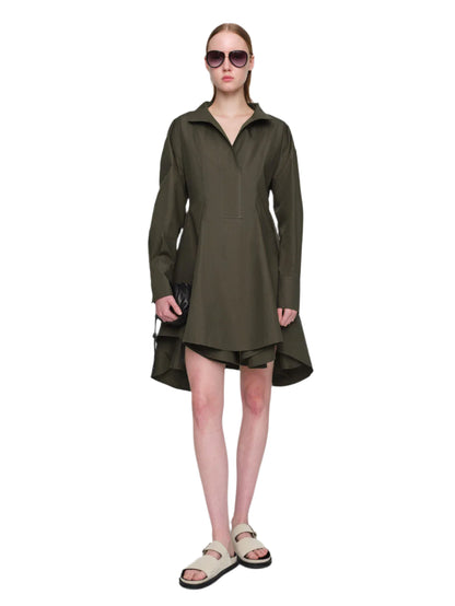 Adela Paper Poplin Dress