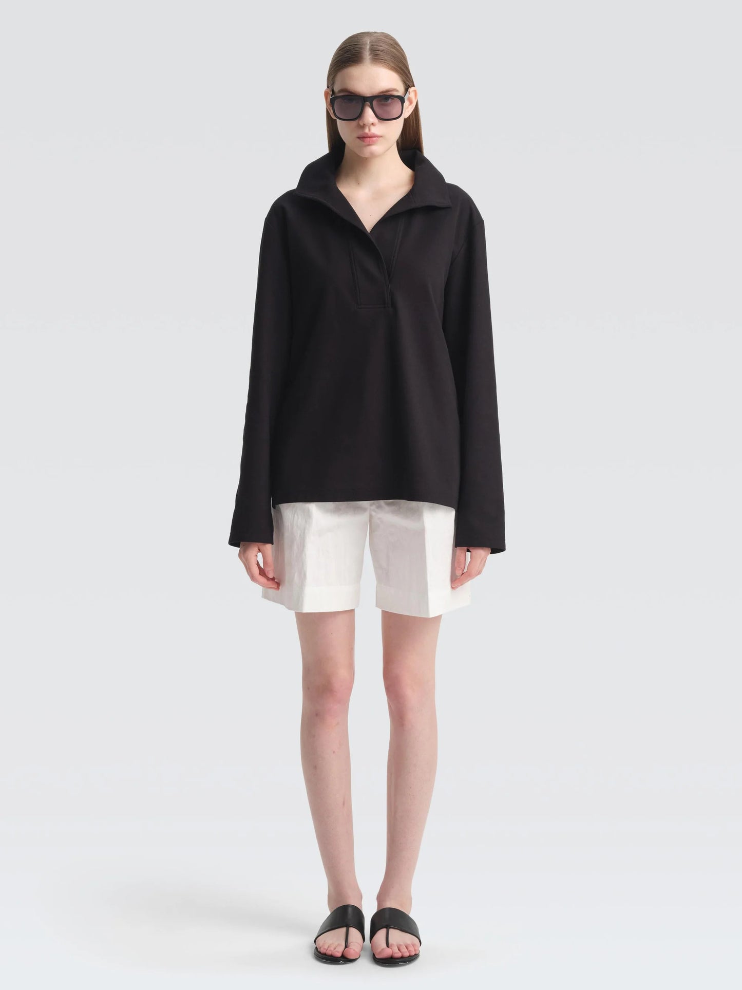 Cotton Pique "Efron" Top