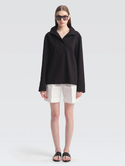 Cotton Pique "Efron" Top