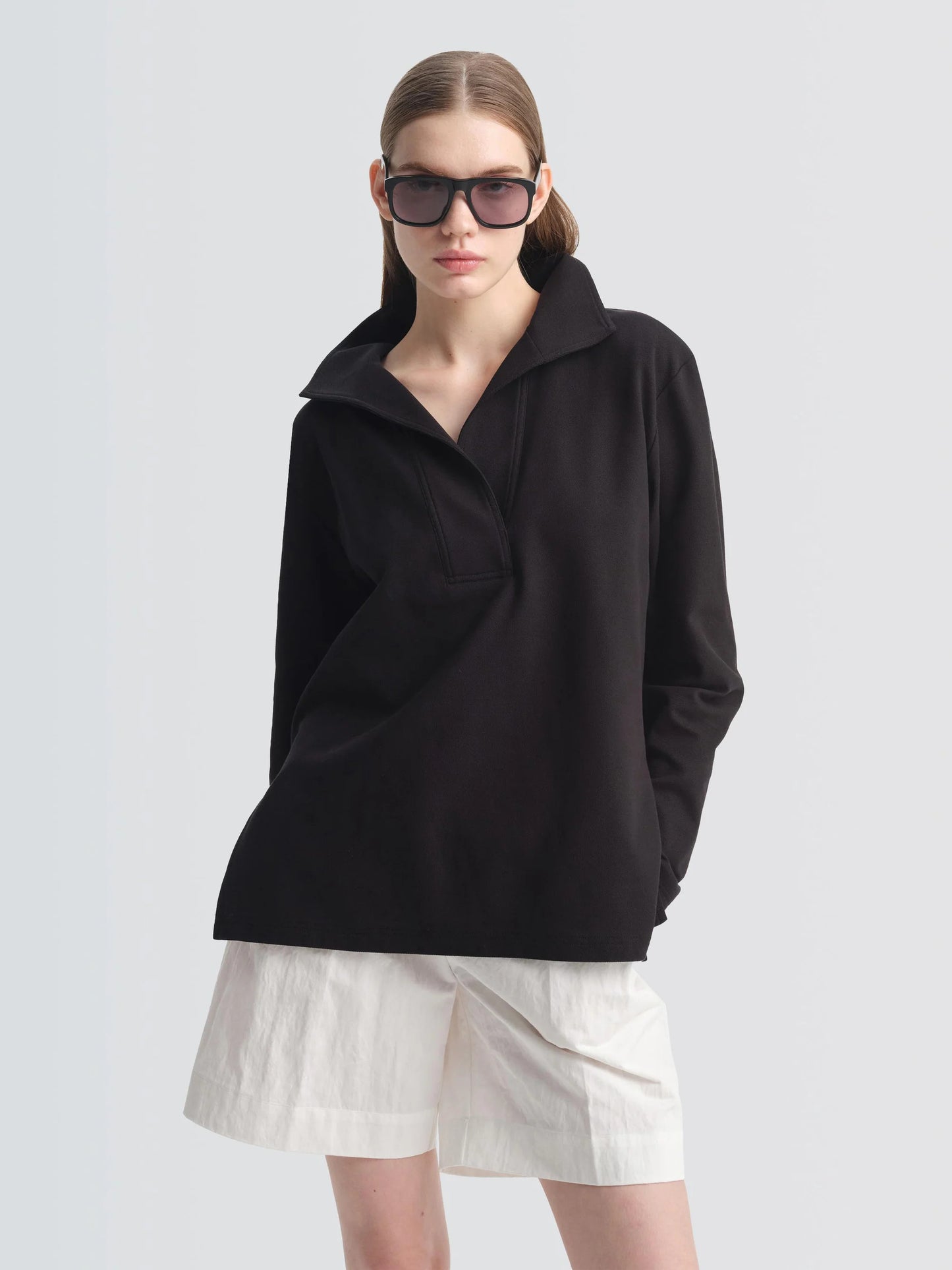 Cotton Pique "Efron" Top