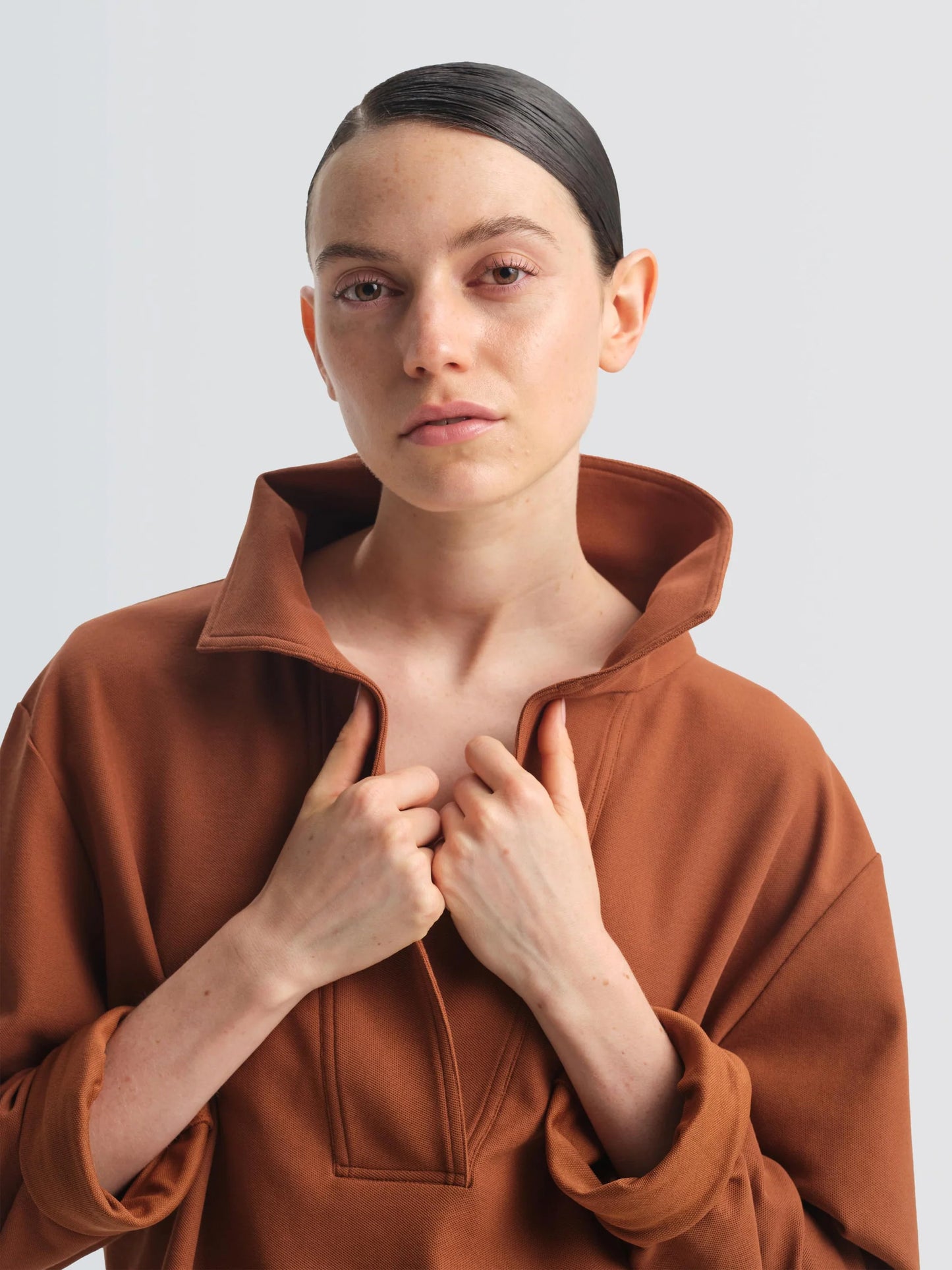 Cotton Pique "Efron" Top