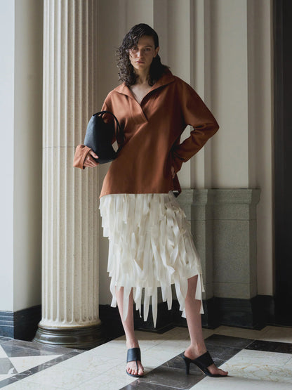 Cotton Pique "Efron" Top