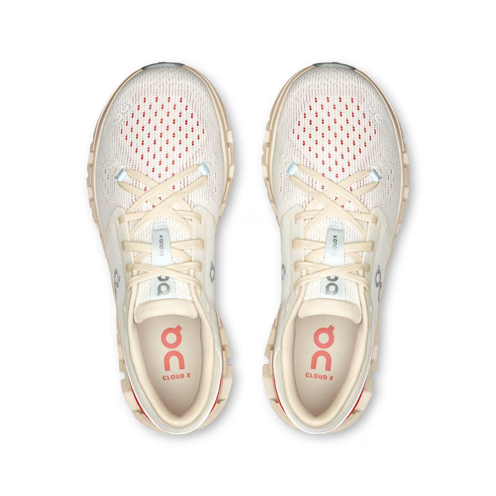 Cloud X 4 Women Ivory/Salmon