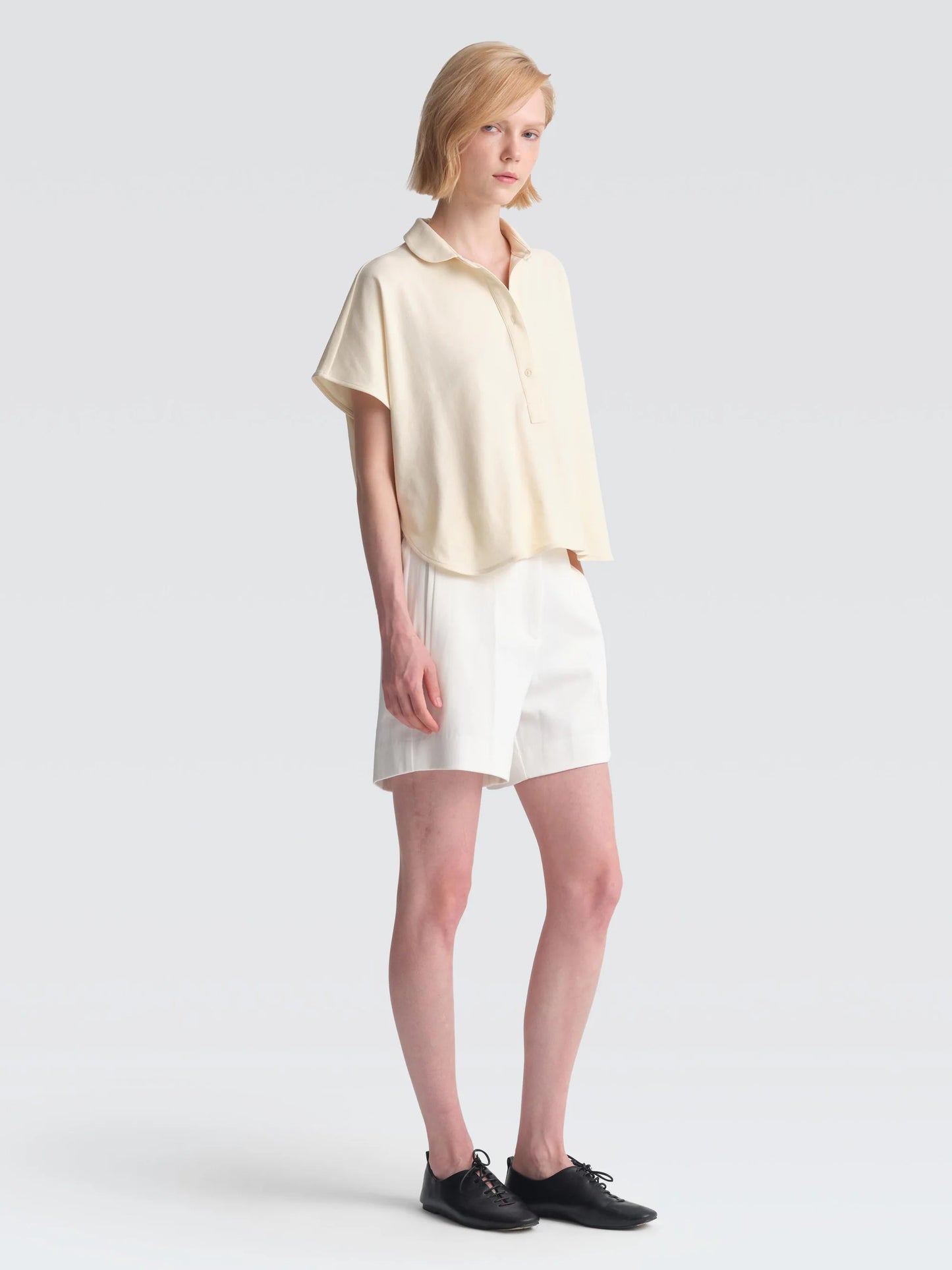 Cotton Pique "Ariel" Top