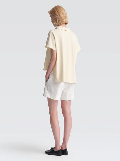 Cotton Pique "Ariel" Top