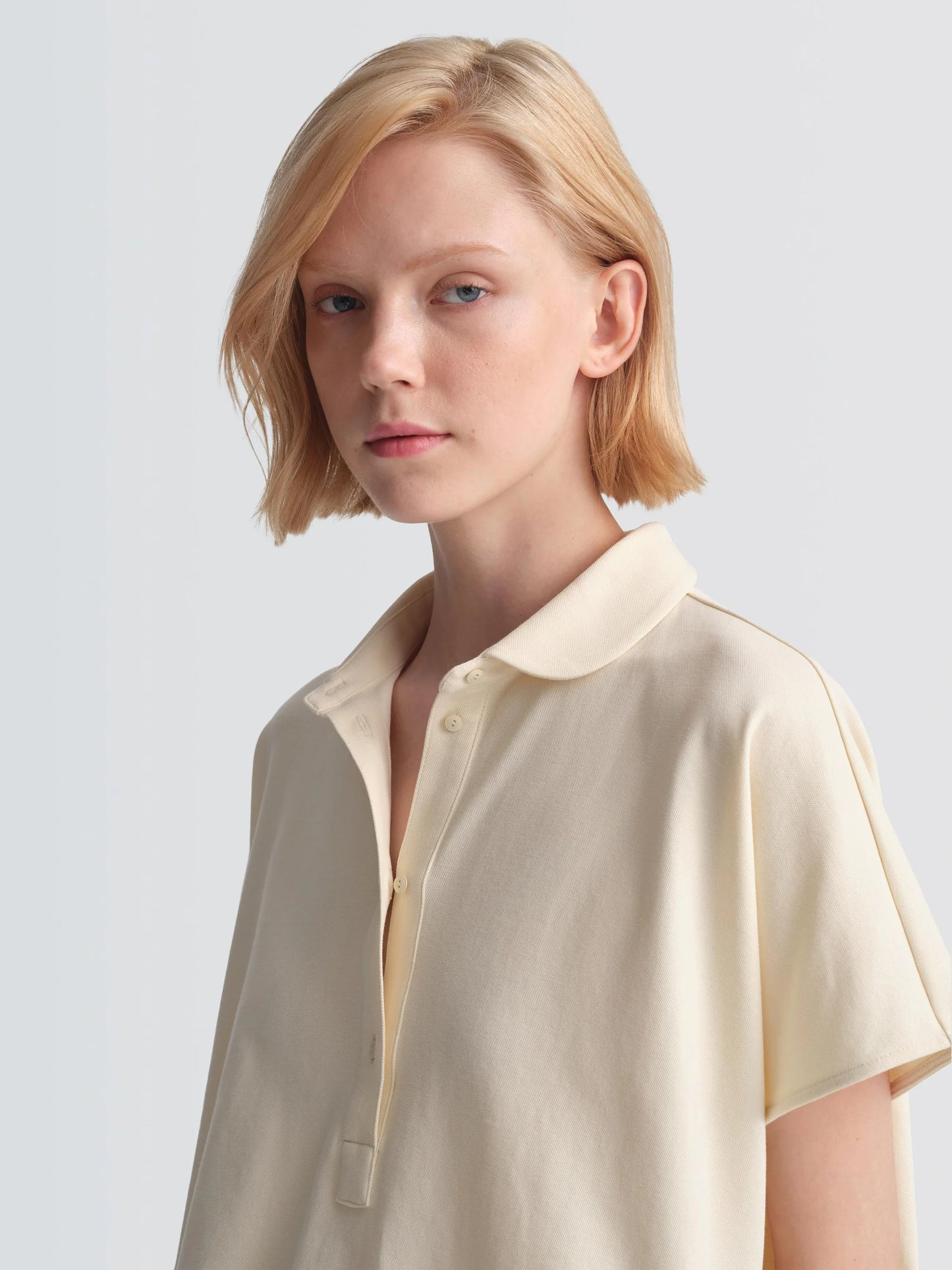 Cotton Pique "Ariel" Top