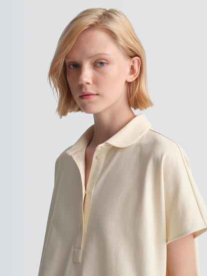 Cotton Pique "Ariel" Top