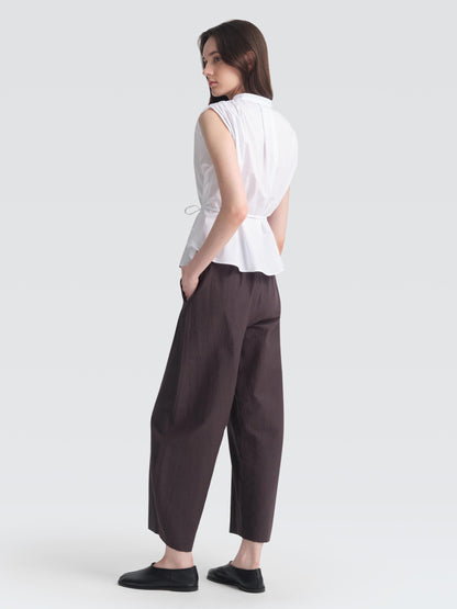 Paper Poplin "Raddie" Top