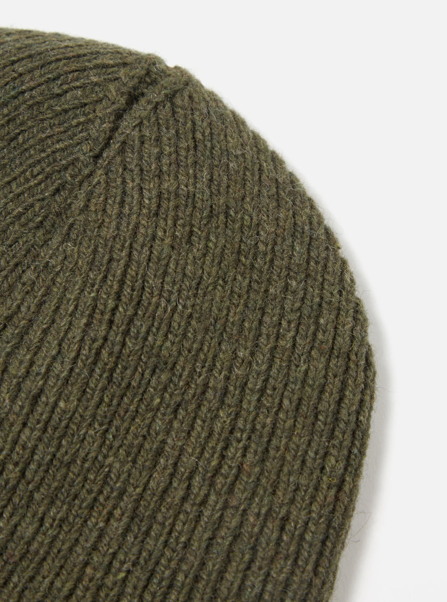 Watch Cap In Eco Wool Olive