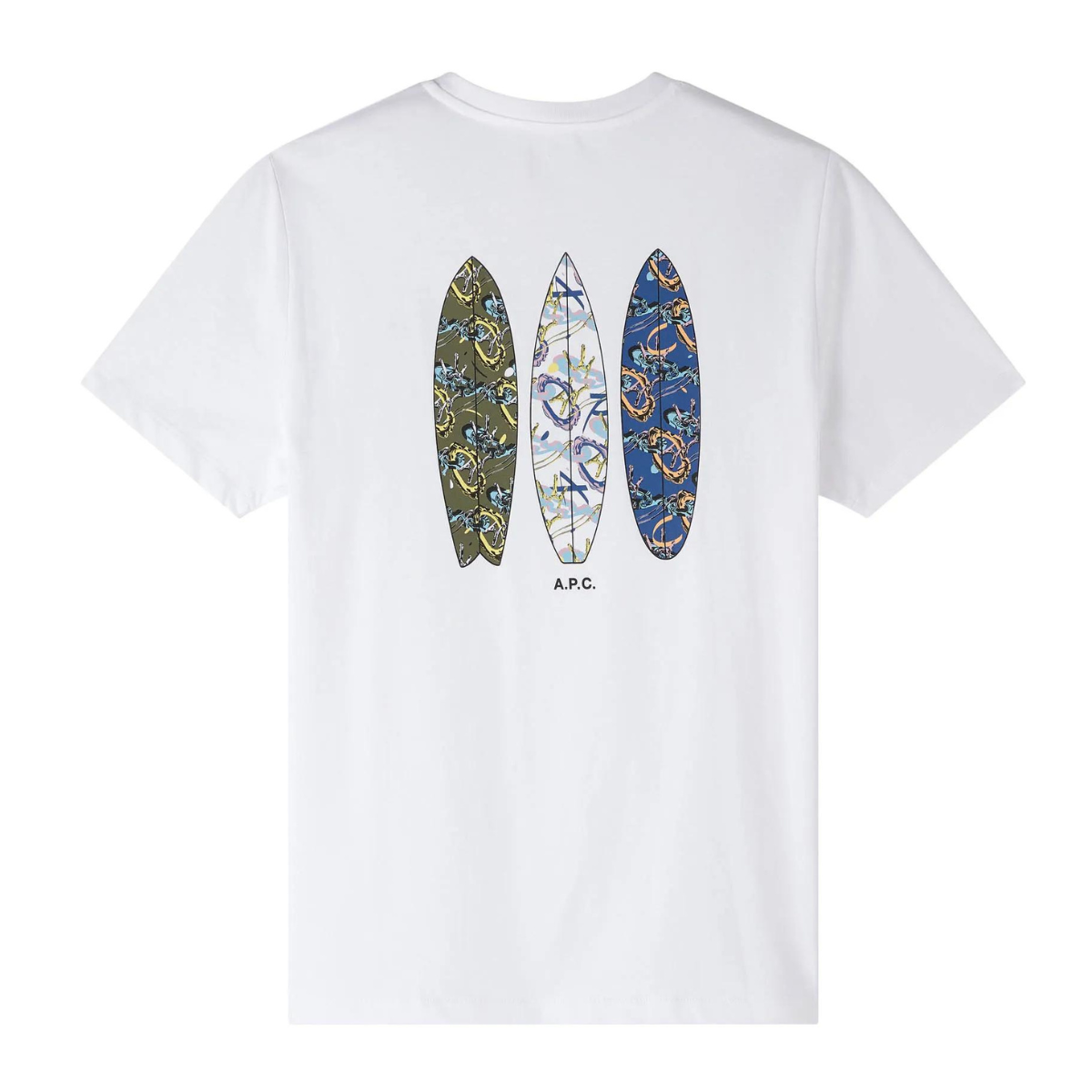 T-Shirt Wave Blanc (men)