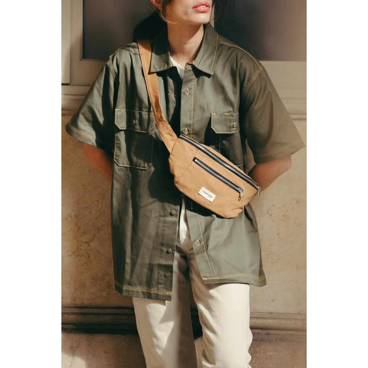 Rive Droite | bag for unisex - Orsel The New Waist Bag Tobacco | kapok