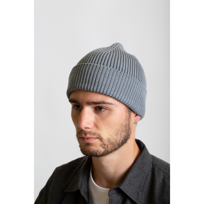 Vicko Wool Beanie Concrete