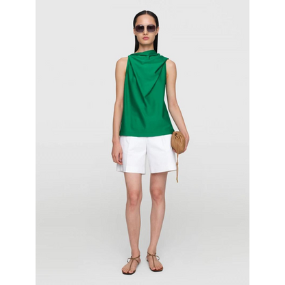 Organic Ctn Jersey "Killick" Top Emerald