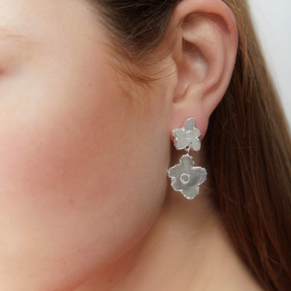 Carmela Earrings Silver