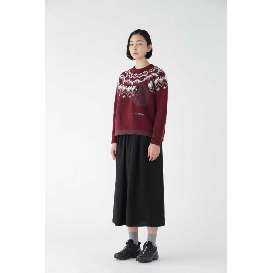 Lopi Knit Sweater Bordeaux (women)