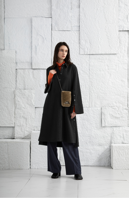 Mini Sheepskin Phone Crossbody