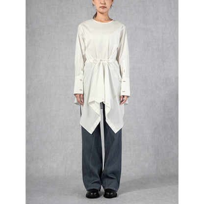 Upside Down Shirt Bright White