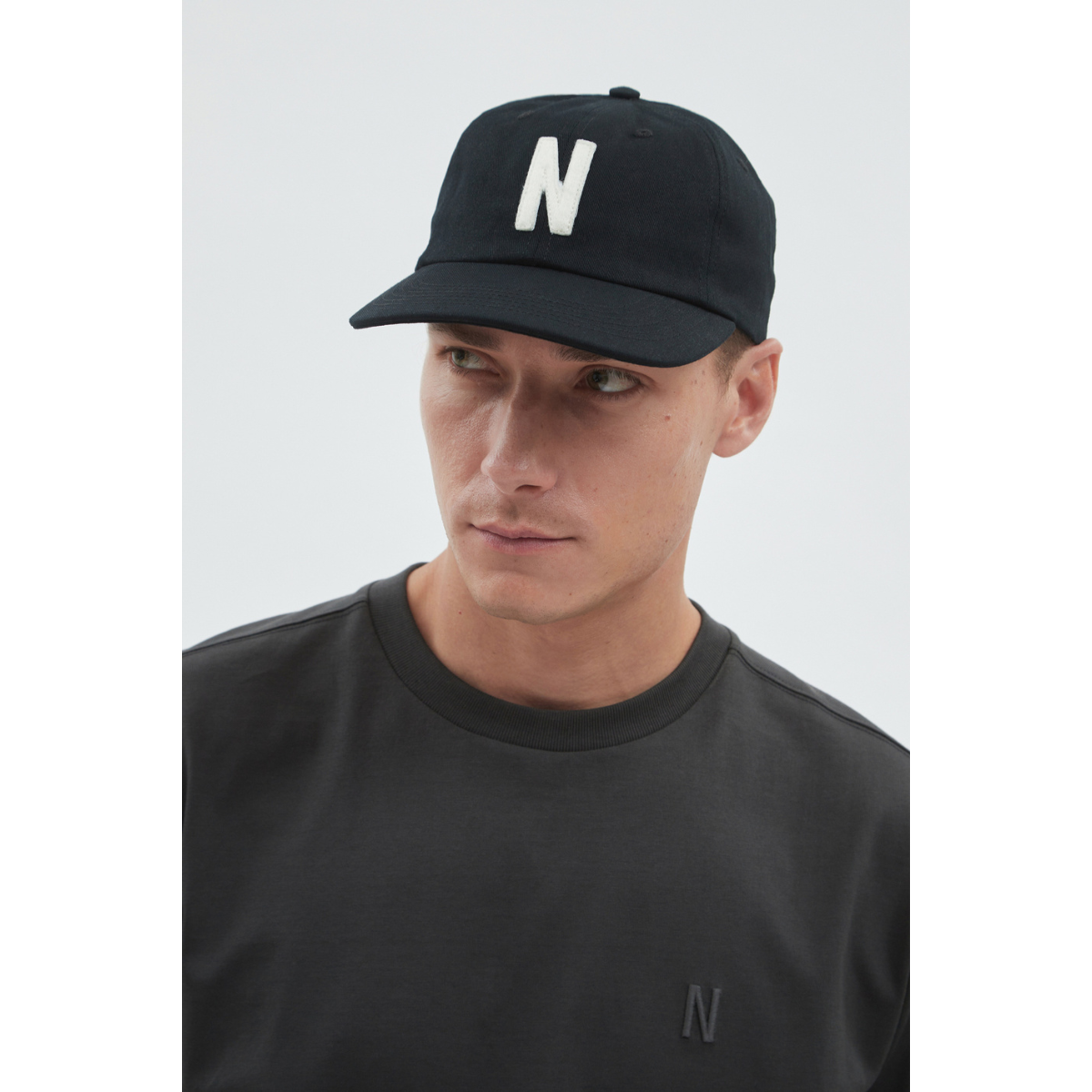 Felt N Twill Sports Cap Black