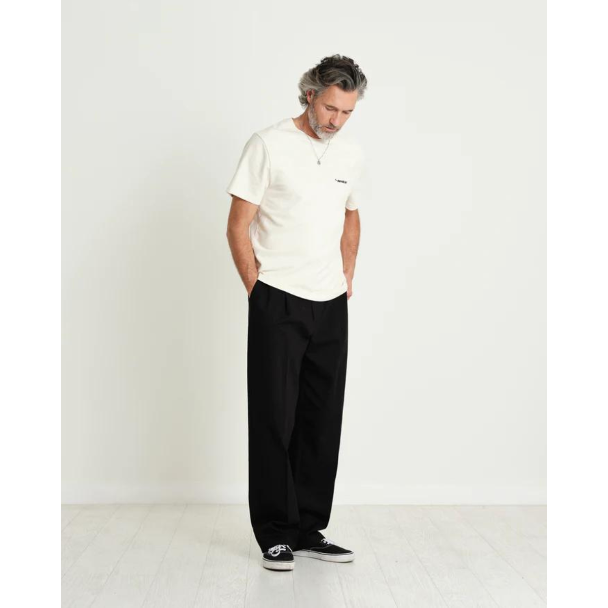 Milo Trouser Cotton Twill Black