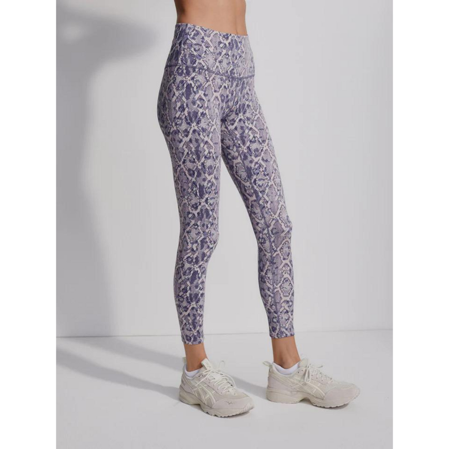 Let's Move High Rise Legging 25 Blue Mix Lace Snake