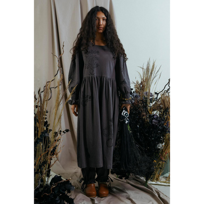 Pavonia Dress Charcoal